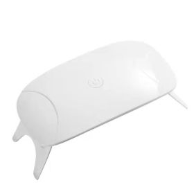 Mini Small Folding Mouse Hot Lamp Handheld Phototherapy Machine Nail Baking Drying UV Curing