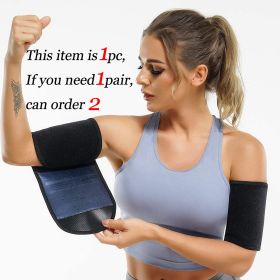 1pc Thin Arm Trimmers (Fit Up To 75kg) For Women; Sauna Sweat Arm Shaper Bands - Blue