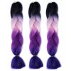 Braids Extensions, Synthetic Hair for Braiding, 24 Inch Hair Strands for Braiding Hair - Q3