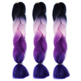 Braids Extensions, Synthetic Hair for Braiding, 24 Inch Hair Strands for Braiding Hair - Q3