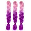 Braids Extensions, Synthetic Hair for Braiding, 24 Inch Hair Strands for Braiding Hair - Q2