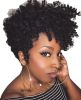 African small volume wig female short curly hair explosive head wig whole top chemical fiber head set - MFR0F5