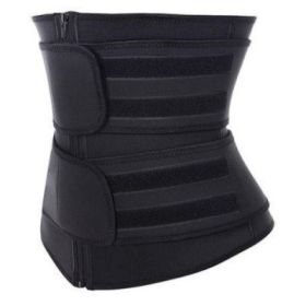 Sauna Sports Slimming Waist Belt - Black - XXL