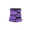 Sauna Sports Slimming Waist Belt - Purple - S
