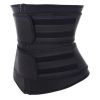 Sauna Sports Slimming Waist Belt - Black - M