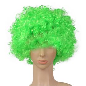 Colorful Clown Costume Wig - Multicolored Clown Wig Costume Accessories for Kids and Adults - Green