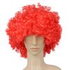 Colorful Clown Costume Wig - Multicolored Clown Wig Costume Accessories for Kids and Adults - Red