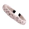 Pink Sponge Twist Braided Heandband Women Dots Thick Headband Hair Accessories Hair Band - Default
