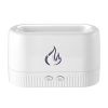 Drop Shipping Flame Humidifier Aroma Diffusers Machine Home Bedroom Silent Essential Oil Flame Aroma Diffuser - White