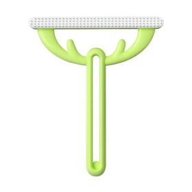 Scraper clothes balling manual tweed coat sweater wool clothing hairballs ball remover knife trimmer god - Green