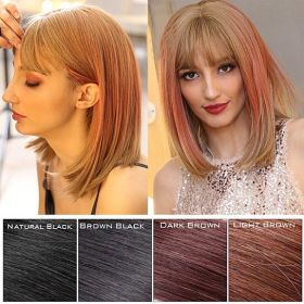 Fashion 3D Air Fringe Ultra-thin Seamless Fake Bang Wig Hair Extension Hairpiece - 01
