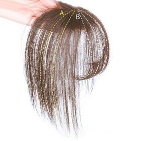 Fashion 3D Air Fringe Ultra-thin Seamless Fake Bang Wig Hair Extension Hairpiece - 03
