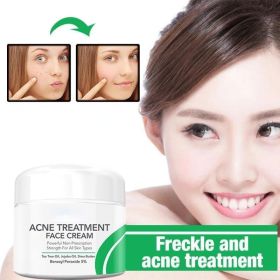 Anti Stains Acne Treatment Cream Scar Blackhead Face Cream Shrink Pores Whitening Skin Care Face Cream Korean Cosmetics - 15G