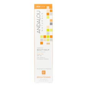 Andalou Naturals Beauty Balm Sheer Tint With Spf 30 Brightening - 2 Oz - Default