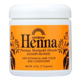 Rainbow Research Henna Hair Color And Conditioner Persian Marigold Blonde Golden Blonde - 4 Oz - Default