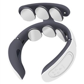 Home Portable Six-head Cervical Massager - White