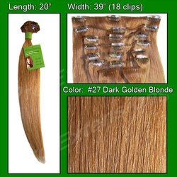 #27 Golden Blonde - 20 inch - PRST-20-27