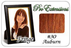 #30 Auburn Pro Fringe Clip In Bangs - PRFR-30