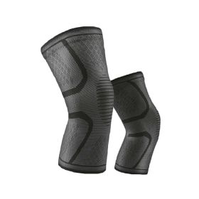 2 Piece(M) Of Sports Men's Compression Knee Brace Knee Pads Fitness Equipment Volleyball Basketball Cycling - Medium