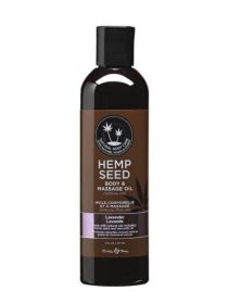 Massage and Body Oil Lavender 8oz - EBMAS006