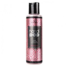 Handipop Handjob Gel Strawberry 4.2oz - ONVL484
