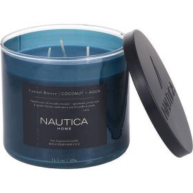 NAUTICA COASTAL BREEZE by Nautica SCENTED CANDLE 14.5 OZ - NAUTICA COASTAL BREEZE