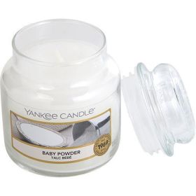 YANKEE CANDLE by Yankee Candle BABY POWDER SCENTED SMALL JAR 3.6 OZ - YANKEE CANDLE