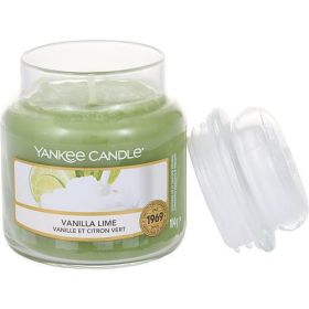 YANKEE CANDLE by Yankee Candle VANILLA LIME SCENTED SMALL JAR 3.6 OZ - YANKEE CANDLE
