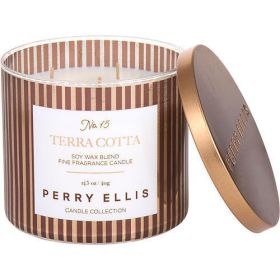 PERRY ELLIS TERRACOTTA by Perry Ellis SCENTED CANDLE 14.5 OZ - PERRY ELLIS TERRACOTTA