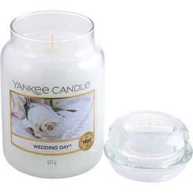 YANKEE CANDLE by Yankee Candle WEDDING DAY SCENTED LARGE JAR 22 OZ - 275393