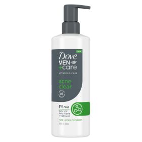 Dove Men+Care Advanced Care Acne Clear Cleanser, 16.9 oz - Dove