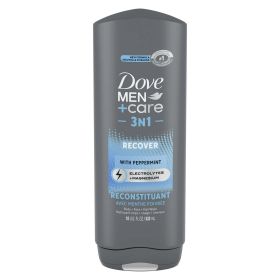 Dove Men+Care Recover Hydrating 3-in-1 Body Wash, Peppermint, 18 fl oz - Dove