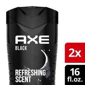 Axe Black Refreshing Long Lasting Body Wash Twin Pack, Frozen Pear and Cedarwood, 16 fl oz - Axe