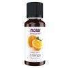 NOW Essential Oils, Orange Oil, Uplifting Aromatherapy Scent, Cold Pressed, 100% Pure, Vegan, Child Resistant Cap, 1-Ounce - NOW