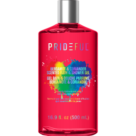 Prideful Scented Bath & Shower Gel, Bergamot & Coriander, 16 fl oz - Prideful