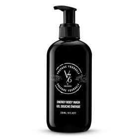 V76 by Vaughn Energy Body Wash for Men, 8 Oz - V76 by Vaughn
