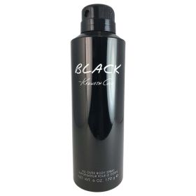 Kenneth Cole Black Body Spray for Men, 6 oz - Kenneth Cole