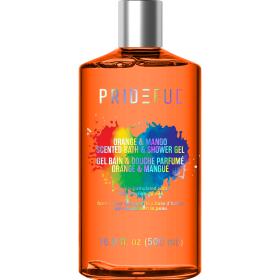Prideful Scented Bath & Shower Gel, Orange & Mango, 16 fl oz - Prideful