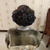 Messy Curly Dish Hair Bun Extension hair Combs Clip Chignon Ponytail Hairpieces, Natural Black - Default