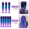 Braids Extensions, Synthetic Hair for Braiding, 24 Inch Hair Strands for Braiding Hair - Q5