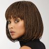 Braid wig female short hair bob head whole top chemical fiber head cover Box Braid Wig - VFFG05