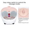 Portable Foot Bath Massage w/ A Small Tools - Pink - Health Care