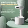 Anti-gravity Air Humidifier Water Drop Aromatherapy Humidifiers; Anti-Gravity Humidifier with Clockwork Drip Diffuser; Levitating Drip - white