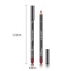 12Pcs Professional Waterproof Lipliner Pencil Smooth Natural Lip Liner Pen Lip Long Lasting Moisturizer Cosmetic Makeup - 12Pcs