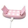 Portable 6W LED Phototherapy Nail Gel Lamp - WHITE