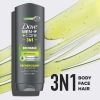 Dove Men+Care Recharge Hydrating 3-in-1 Menthol Body Wash, 18 fl oz - Dove