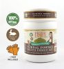 Pride Of India - Herbal Henna & Indigo Mix Hair Color Powder w/Gloves - Natural Brown, Half Pound (227 Grams) - Beauty