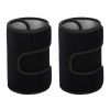 Pair Of Fitness Shaping Belts With Sauna Effect For Thighs And Calves - Black