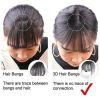 Fashion 3D Air Fringe Ultra-thin Seamless Fake Bang Wig Hair Extension Hairpiece - 02