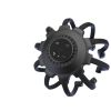 Electric Head Massager Octopus Scalp Massager With BT Music Vibration Relax And Relieve Stress Improve Sleep - Black